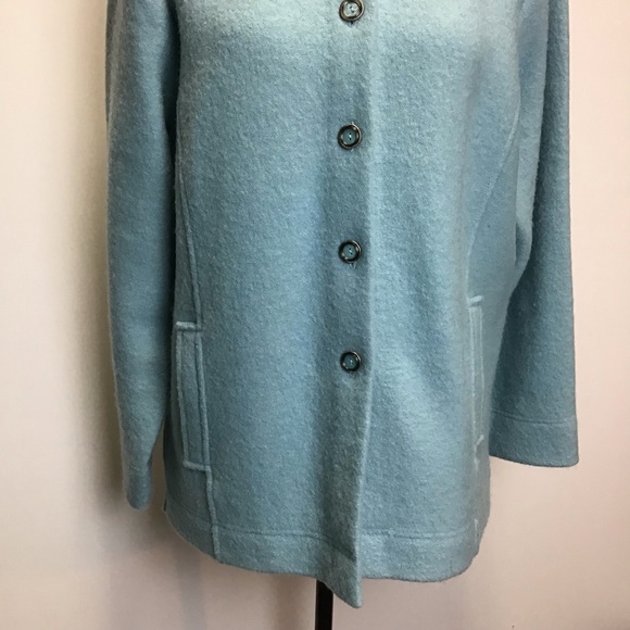 Norm Thompson-Boiled Wool Jacket - Picture 3 of 11